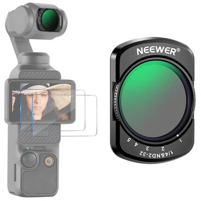 NEEWER FL-83D Variable ND y Filtro de Difusión para DJI Pocket 3 Foto 1 de 4