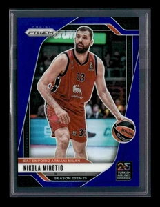 Nikola Mirotic 2024-25 Panini Prizm EuroLeague Basketball Blue 116/199 [zey2 - Picture 1 of 2