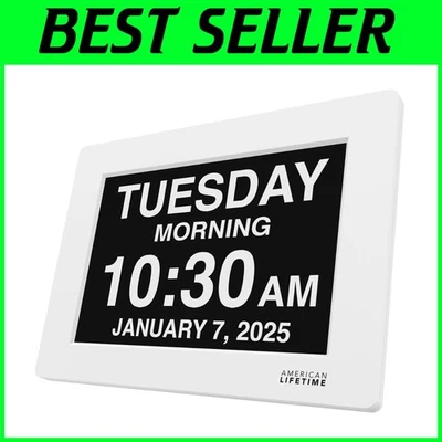 Large Digital Dementia Clock for Seniors - Image 1 of 4