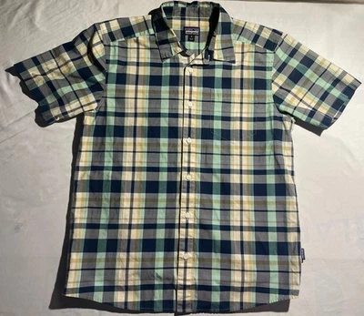 Patagonia  Button Up Shirt Mens Medium Short Sleeve Fezzman - Image 1 of 4