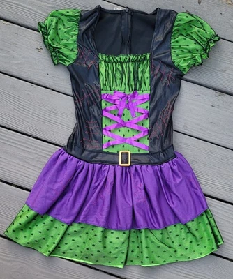 Disfraz de bruja Hocus Pocus para niños talla pequeña 3-5 piernas avenida nuevo sin etiquetas Foto 1 de 4