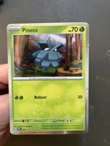 Pineco 061 Sv: Scarlet & Violet Promo Cards Holo - Picture 1 of 3