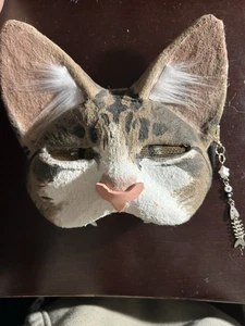 Cat Animal Mask / Cat Therian Mask / Animal Mask / Cat mask - Picture 1 of 5