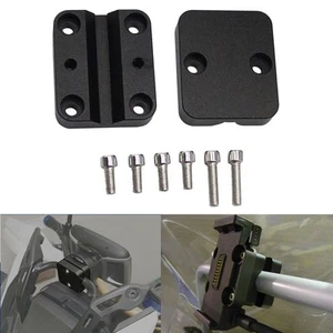 Support GPS solide en aluminium pour BMW R1200GS et R1250GS avec montage compteu - Photo 1/7