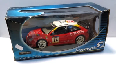 SOLIDO USATO 1:18 AUTO DIE CAST CITROEN XSARA T4 WRC 2001  #14 BUGALSKI ART 9021 - Immagine 1 di 4