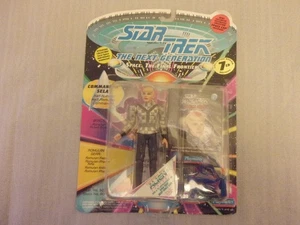 STAR TREK PLAYMATES TOYS NEXT GENERATION SELA 5" PERSONAGGIO CON SPACECAPS POG - Foto 1 di 4