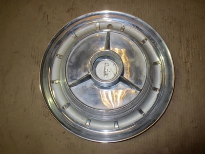 1959 59 1960 60 Edsel Hubcap Rim Wheel Cover Hub Cap 14" OEM USED SPINNER - Image 1 of 4