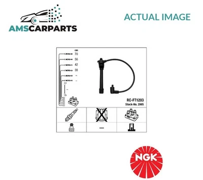 IGNITION CABLE SET LEADS KIT 2995 NGK NEW OE REPLACEMENT - Image 1 of 4