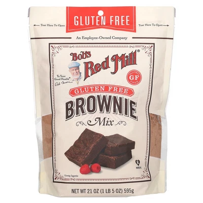 Brownie Mix, sin gluten, 21 oz (595 g) Foto 1 de 2