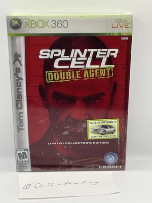 Splinter Cell Double Agent Limited Collector's Edition Xbox 360 Factory Sealed - Image 1 of 4