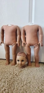 2 full bodies & head American Girl 18” Doll - TLC For Parts/Repair - Picture 1 of 16