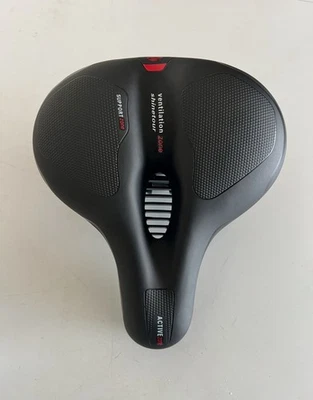 Asiento de bicicleta cómodo sillín de bicicleta bicicleta de montaña asiento de bicicleta ancho suave vendedor de EE. UU. Foto 1 de 4