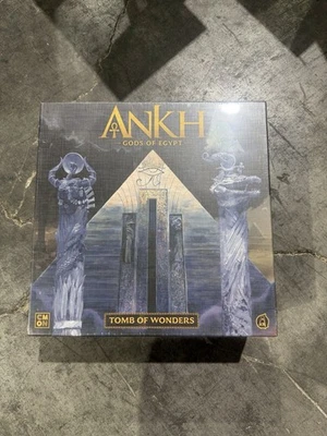 Ankh Gods of Egypt Tomb of Wonders Expansion CMON Kickstarter Exclusive NEW - Image 1 of 2