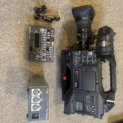Panasonic AG-HPX370P P2HD Camcorder, Power Supply & Remote --READ DESCRIPTION - Image 1 of 4