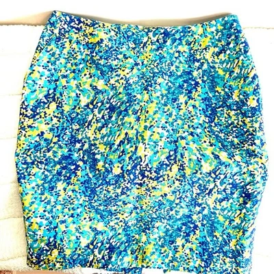 Falda Merona Talla 6 Elastizada Hasta la Rodilla Playa Vibrante Hada Y2K Años 90 Vacaciones Foto 1 de 4