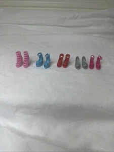 Konvolut 5 Paar Barbie Schuhe Heels, gebraucht, - Bild 1 von 9