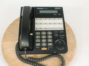 Panasonic KX-T7431-B Digital Super Hybrid Office Phone Black Business Telephone - Picture 1 of 6