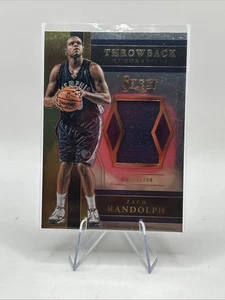 Camiseta deportiva Select Zach Randolph Throwback Game 2017-18 usada #TM-ZRD - Imagen 1 de 2