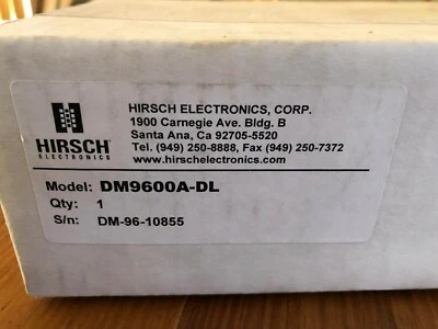Hirsch Electronics DM9600A-DL Dial Up Modem NEW Sealed Box - Image 1 of 4