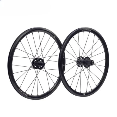 Juego de ruedas plegables para bicicleta Birdy cubierta de freno de llanta pinza llantas de aleación 406 de 20" Foto 1 de 4