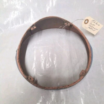 1956 年 BUICK Roadmaster 车头灯边框 漂亮 干西部零件 超级无铬 GM — 第 1/4 张图片