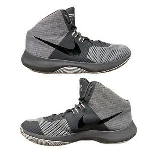 Nike Air Precision 898455-004 Gray Basketball Shoes Sneakers Size US 9 - Picture 1 of 10