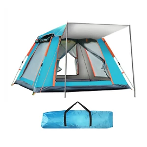 4-5 People Automatic Outdoor Instant Pop Up Tent Family Camping Tent UV Protect - Picture 1 of 12