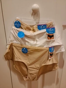 NWT PLAYTEX 3 PR. SIZE 9/2 XL LOVE MY CURVES CHEEKY HIPSTER PANTIES - Picture 1 of 1