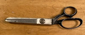 Vintage Wiss scissors Newark NJ USA Taylor's Pinking Shears Model  A 11” Rare(Y) - Picture 1 of 7