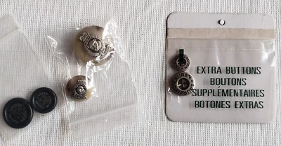 LOT of 3 Ralph Lauren Replacement Buttons Tortoise Silver Crown, Black , Metal - Image 1 of 4