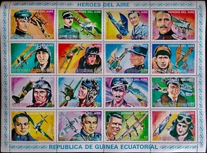 GUINEA ECUATORIAL 1977 - HB AVIACIÓN ._ - Imagen 1 de 1