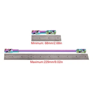 Cut to Length Drive shaft 68mm-229mm for 1/10 RC Crawler LCG Capra SCX10 Pro DIY - Picture 1 of 11
