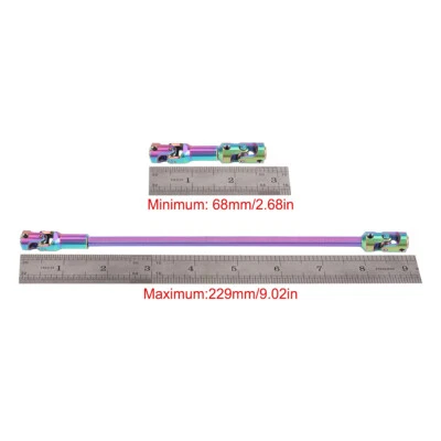 Cut to Length Drive shaft 68mm-229mm for 1/10 RC Crawler LCG Capra SCX10 Pro DIY - Image 1 of 4