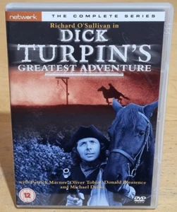 Dick Turpin's Greatest Adventure The Complete Series DVD Network In VGC - Foto 1 di 3