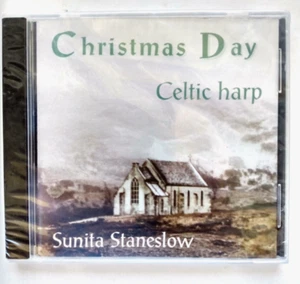 Christmas Day Celtic Harp Sunita Staneslow CD New SEALED Music - Picture 1 of 2