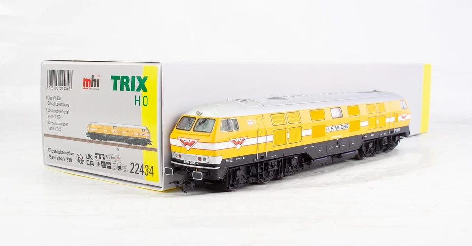 Trix 22434 Diesellok BR V320 Wiebe GmbH Ep VI, Neu in OVP mit Garantie - Bild 1 von 1