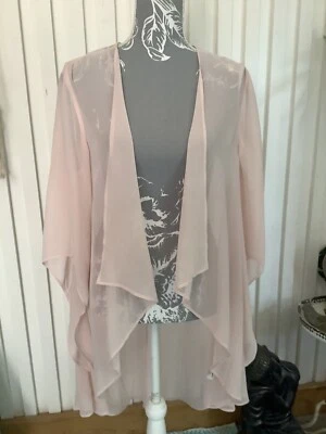 Coast Blush Carrie Long Line Cape/ Kimono Size XL RRP £69  - Image 1 of 4