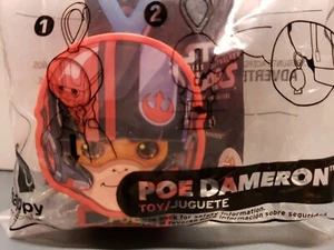 NUEVO JUGUETE MCDONALD'S HAPPY FOOD, 2019 STAR WARS RISE OF SKYWALKER, #8 POE DAMERON - Imagen 1 de 3