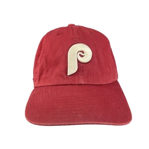 '47 Philadelphia Phillies Maroon Red Baseball Cap Hat OSFA Cooperstown Adjustabl - Picture 1 of 24
