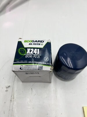 (CANTIDAD 4) Filtro de aceite giratorio premium Ecogard X241 para Ford Focus 2005-18 2,0 L Foto 1 de 4