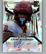 2023 Leaf Metal Autograph #PA-XH1 Xavier Hutchinson RC Rookie AUTO 2/5 Texans 