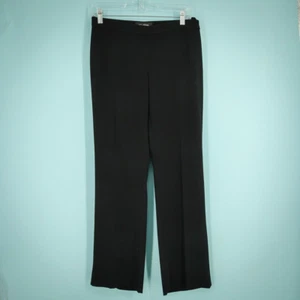 St. John Größe 4 schwarz Jennifer Seitenreißverschluss gerades Bein Karriere Business Anzughose - Bild 1 von 7