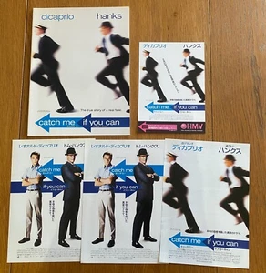CATCH ME IF YOU CAN Japan program pressbook + BONUS Leonardo DiCAPRIO Tom HANKS - Picture 1 of 18