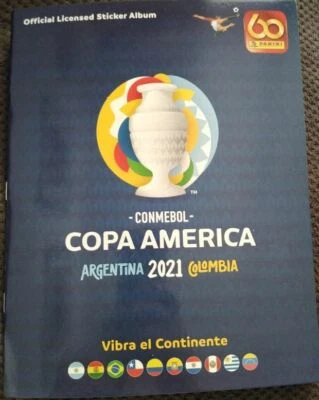 Brazil Version Panini 2021 album Copa America Empty