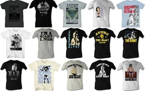 Pre-Sell Andre The Giant Wrestling Licensed Adult T-shirt #2 - Picture 1 of 15