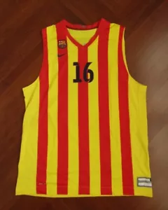 Canotta PAPANIKOLAOU BARCELONA senyera baloncesto Greece camiseta basket jersey - Foto 1 di 13