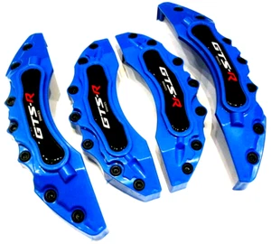 4 PCS BLUE Brake Caliper Covers Set Tucson Kona Sonata i20 i30 IX GT KIT Set - Picture 1 of 5