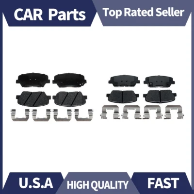 Pastillas de freno delanteras y traseras de cerámica R-Line 2016 2015-2013 para Hyundai Santa Fe Sport Foto 1 de 2