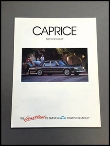 1989 Chevrolet Caprice Classic Sales Brochure Catalog - Estate Wagon Brougham LS - Picture 1 of 4