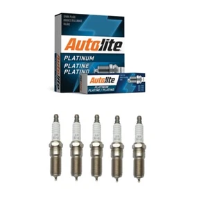 Set of 5 Autolite Platinum Candle Lights for Hummer H3/H3T 3.7L 2007-2010 - Picture 1 of 2